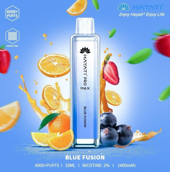 BLUEFUSION hayati pro max 4000 puffs