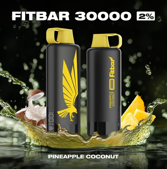PINEAPPLE COCONUT fitbar 30000 puffs 2%
