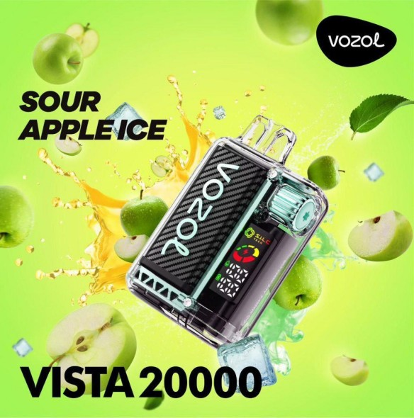 SOUR APPLEICE vozal vista 20000 puffs