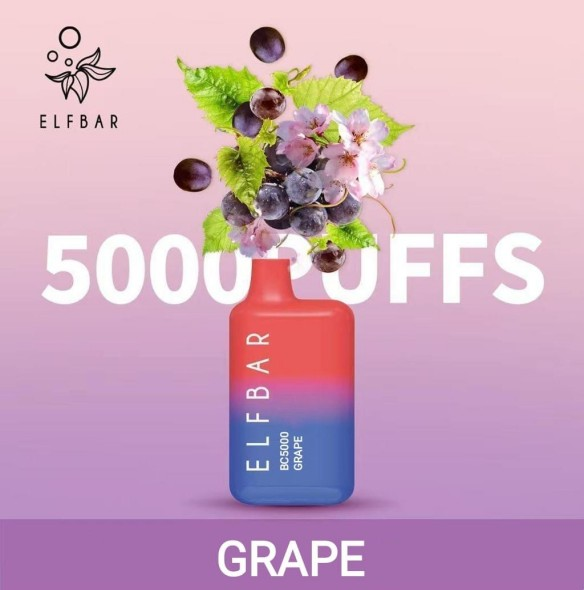 GRAPE elfbar bc5000 Puffs
