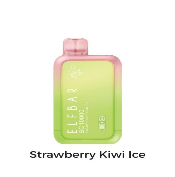 Strawberry Kiwi lce elfbar bc10000 puffs