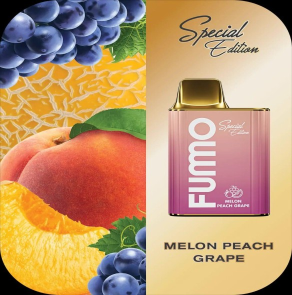 MELON PEACH GRAPE fumo king 6000 puffs