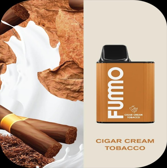 CIGAR CREAM TOBACCO fumo king 6000 puffs